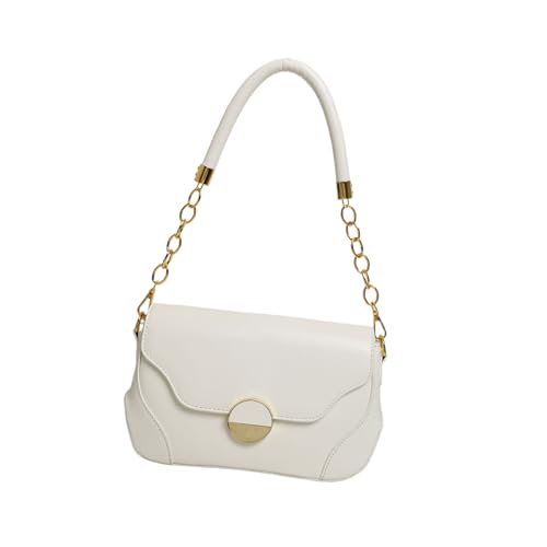 Watreketal Trendige PU Leder Umhängetasche Mit Kettengurt Lässige Achselbaus Für Pendeln Und Soziale Versammlungen Trendige Tasche von Watreketal