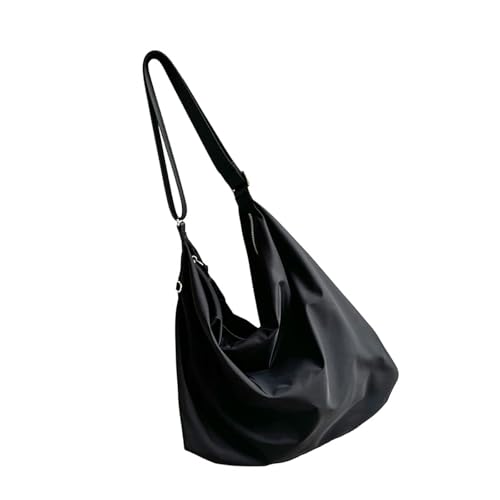 Watreketal Trendy Nylon Umhängetasche Crossbody Pack Mit Verstellbarem Riemen Geräumiger Innenraum Für Telefon Brieftasche Kosmetisches Buch Easy Carry Satchel von Watreketal