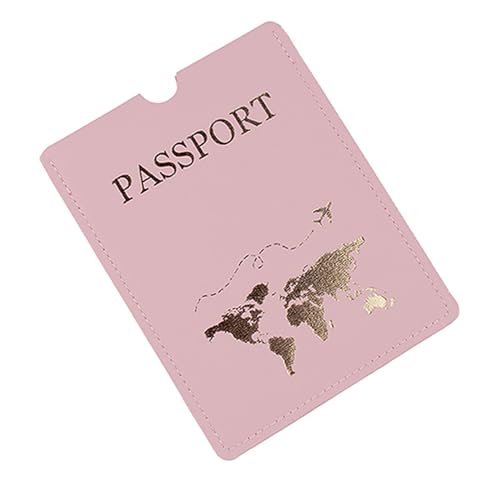 Watreketal Trendy PU Passhalter Einfacher Flugzeugdesign Kreditkartenfall Für Männer Und Frauen Hochzeit Geschenkpasshalter von Watreketal