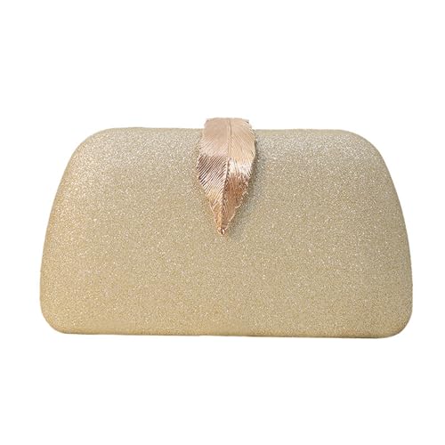 Watreketal Umhängetasche Für Mädchen Frauen Abend PU Leder Lady Geldbeutel Hochzeitsblatt Clutch Cocktail Abschlussball Handtasche Crossbody Mode Clutch von Watreketal