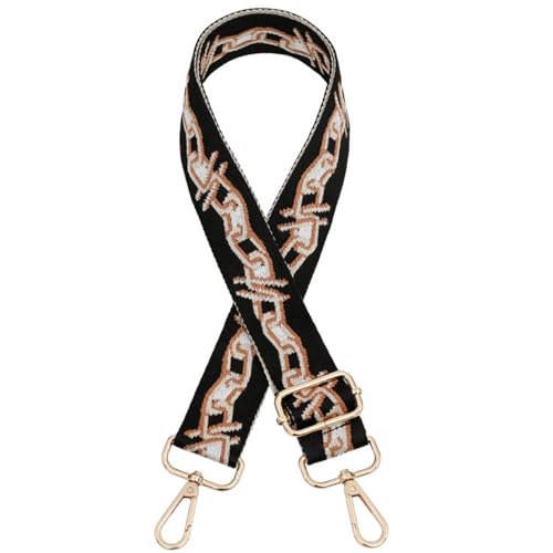 Watreketal Vielseitig Und Verstellbarer Beutelgurt Farbenfrohe Schulterteil Für Frauen Vintage Taschen Polyester Baumwoll Gurt von Watreketal