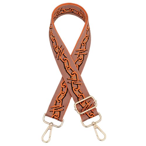 Watreketal Vielseitig Und Verstellbarer Beutelgurt Farbenfrohe Schulterteil Für Frauen Vintage Taschen Polyester Baumwoll Gurt von Watreketal