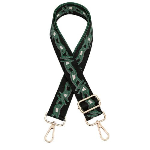 Watreketal Vielseitig Und Verstellbarer Beutelgurt Farbenfrohe Schulterteil Für Frauen Vintage Taschen Polyester Baumwoll Gurt von Watreketal