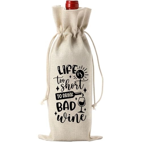 Watreketal Weingeschenkteltasche Weinzubehör Taschen Für Frauen Und Männer Modische Geschenke Für Freunden Familien Und Büro Teammitglied Elegant Party Dekoration von Watreketal