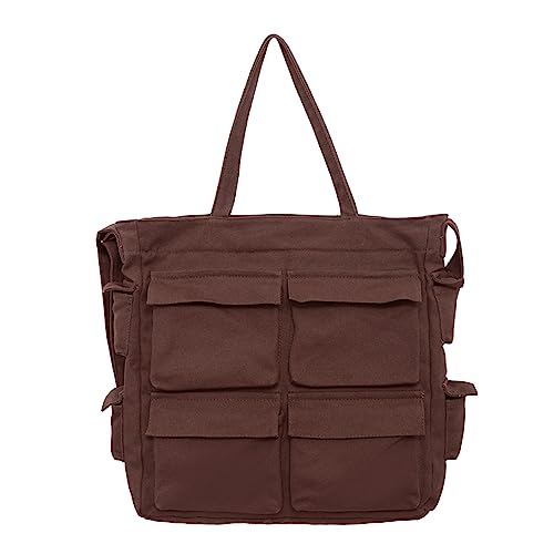 Watreketal Women's Messenger Tasche Feste Farb Leinwand Umhängetasche Für Tägliche Verwendung Von Umhängetaschen Für Frauen von Watreketal