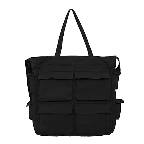 Watreketal Women's Messenger Tasche Feste Farb Leinwand Umhängetasche Für Tägliche Verwendung Von Umhängetaschen Für Frauen von Watreketal
