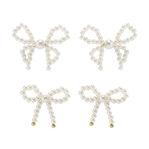 Zarte Bowknot Ohrringe Mode Ohrschmuck Bowknotformular Ohrschstenen Legierungsmaterial Für Modische Outfits Einzigartige Ohrringe Geeignet von Watreketal