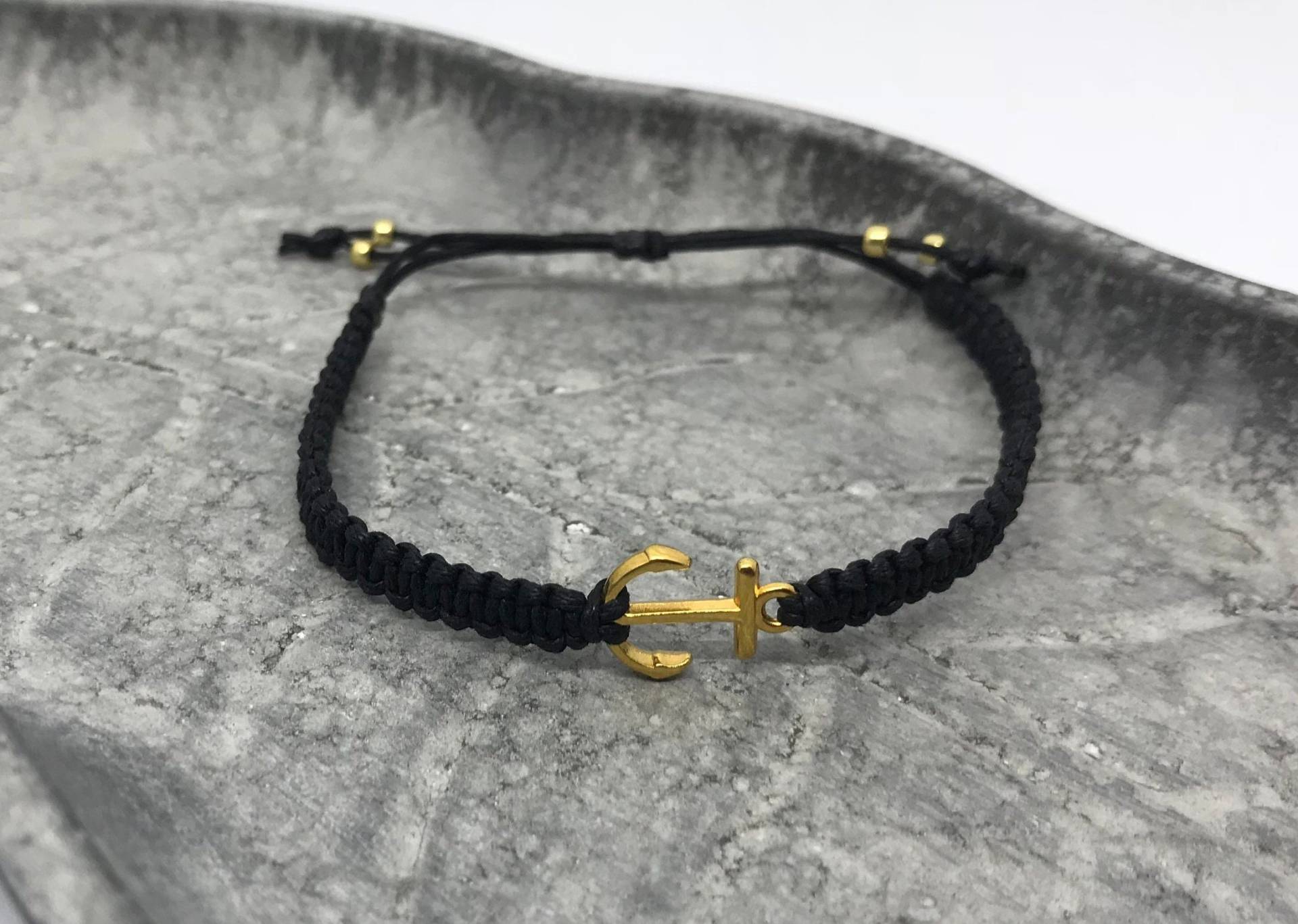 Anker-Armband | Gold Anker-Armband | Gold von WatsonAndHolmesDE