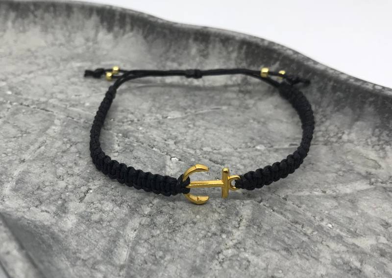 Anker-Armband | Gold Anker-Armband | Gold von WatsonAndHolmesDE