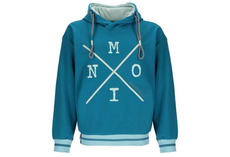 Wattlöper Kapuzenpullover Damen Sweathoody mit Schriftzug X-Stick Moin - Pullover mit Kapuze von Wattlöper