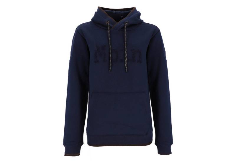 Wattlöper Kapuzenpullover Unisex Sweathoody mit Schriftzug "Moin" in Frottee - Pulli mit Kapuze von Wattlöper