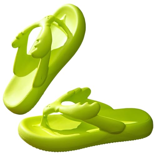Watwass Flip Sandalen Damen Cartoon Süße Hausschuhe Sommer Indoor Outdoor Zehentrenner Mädchen Lustig Flip-Flop für Jungen 36-40 von Watwass