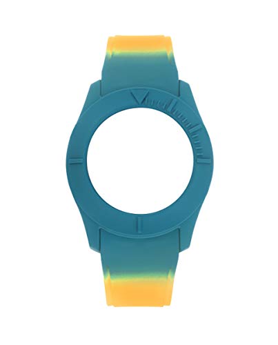 Watx Uhrenarmbänder COWA3598 - Silikon - Multicolor - 38 mm - Unisex - Modern, Bunt - Dornschließe von Watx