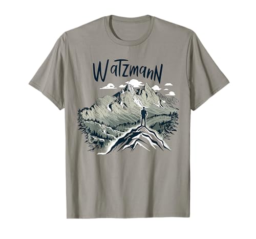 Watzmann Königssee Berchtesgaden Damen Bergsteiger-T-Shirt Grau Klein EU S Kurzarm Crew-Ausschnitt Pull-On Polyester 100% Imported Alle Watzmann Königssee Berchtesgaden Damen Bergsteiger-T-Shirt Grau Klein EU S Kurzarm Crew-Ausschnitt Pull-On Polyester 100% Imported Alle von Watzmann Königssee Berchtesgaden