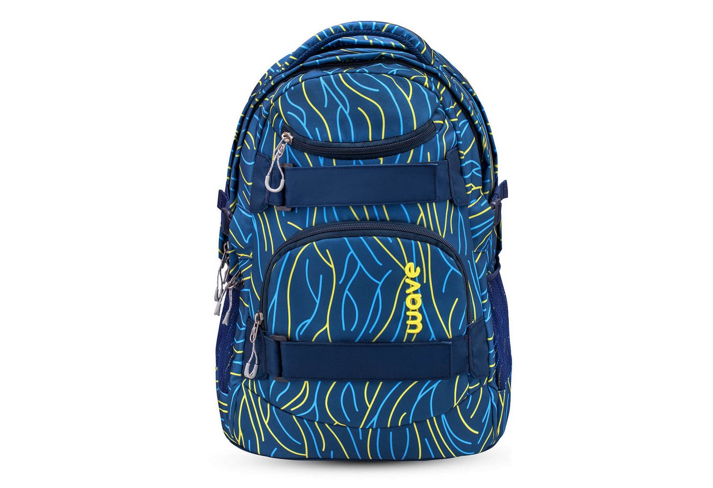 Wave Rucksack Rucksack Infinity Tasche Schulrucksack Yellow Lines" Kinder Ranzen" von Wave