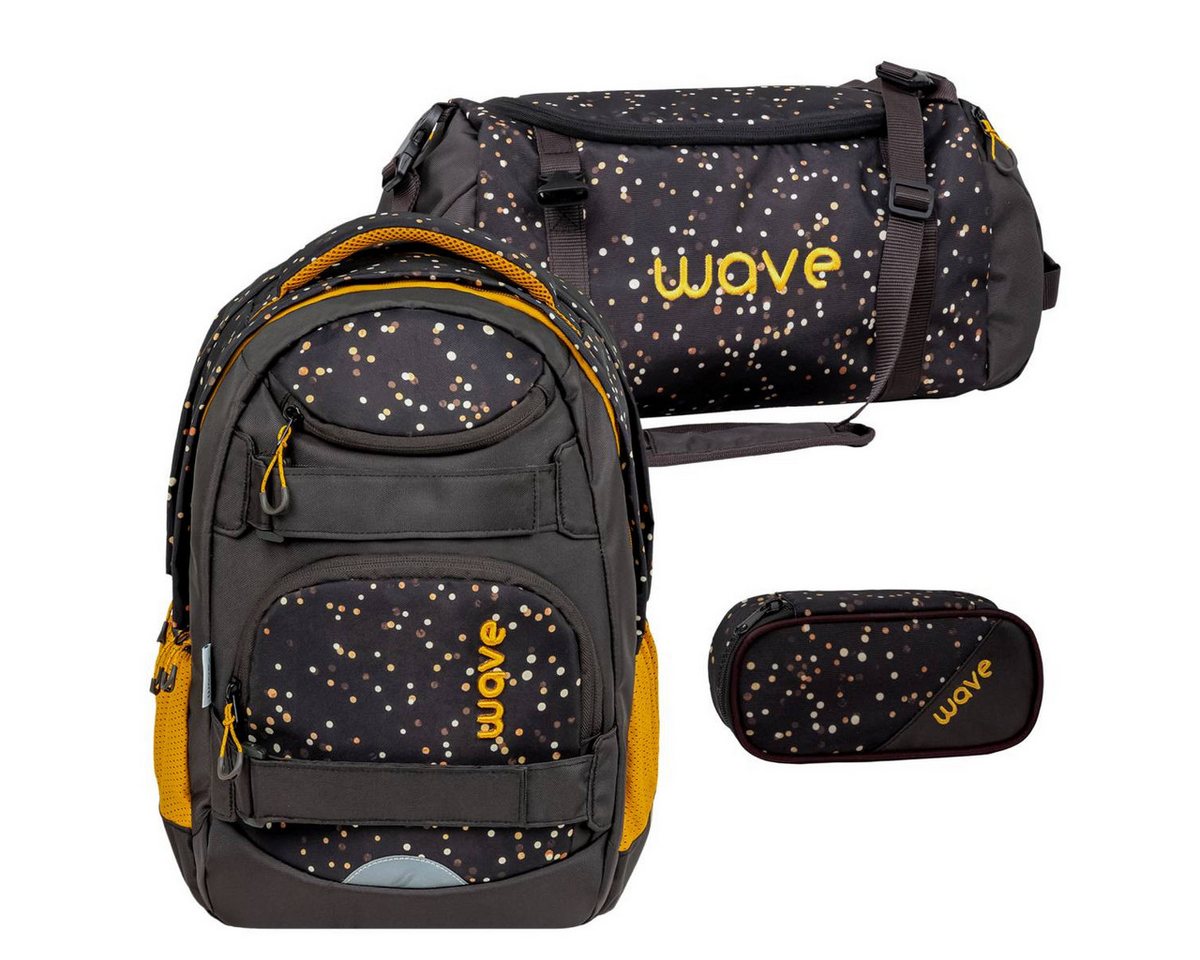 Wave Schulrucksack Infinity Move" Set für Mädchen Jungen Teenager 2024er Design, Schultasche, ab 5. Klasse, weiterführende Schule" von Wave