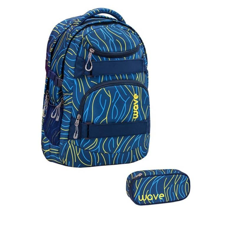 Wave Schulrucksack Infinity Rucksack Set 2-teilig von Wave