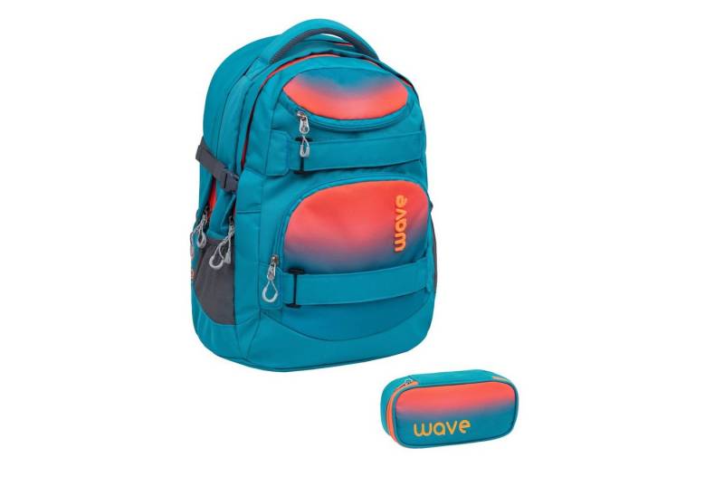 Wave Schulrucksack Infinity Rucksack Set 2-teilig von Wave