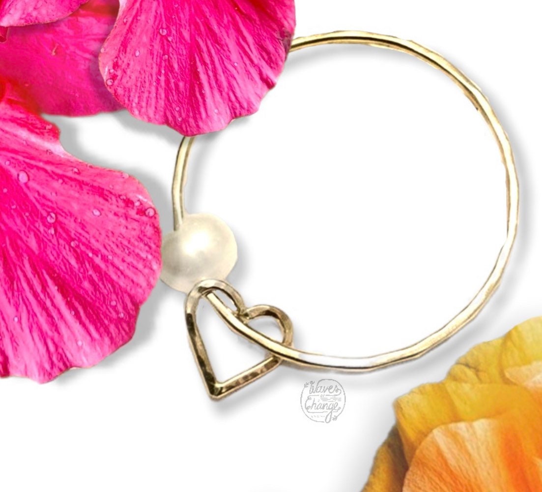 Keiki Bangle - Baby Kinder Armreif Keiki Bangle - Baby Kinder Armreif von WavesOfChangeHI