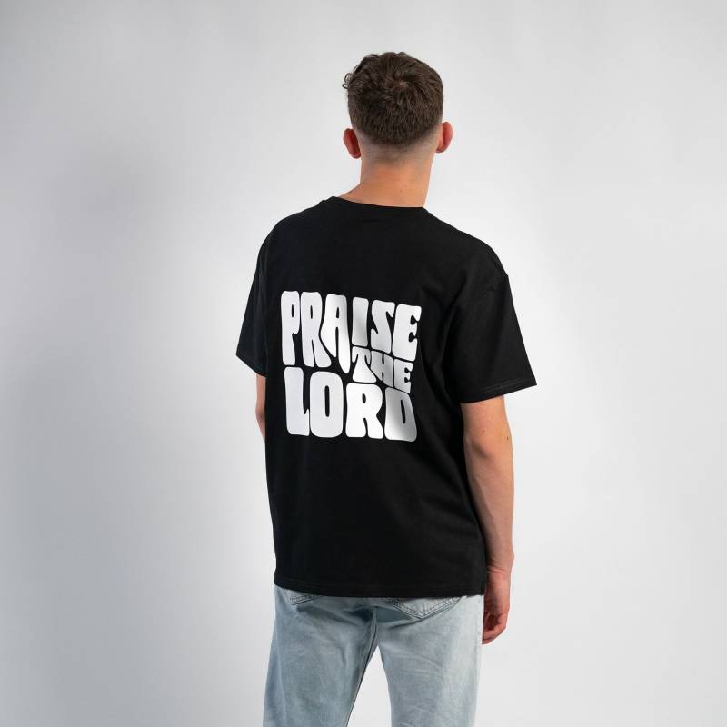 Praise The Lord Christliches T-Shirt Extreme Oversize Bigprint von WavesofBethany