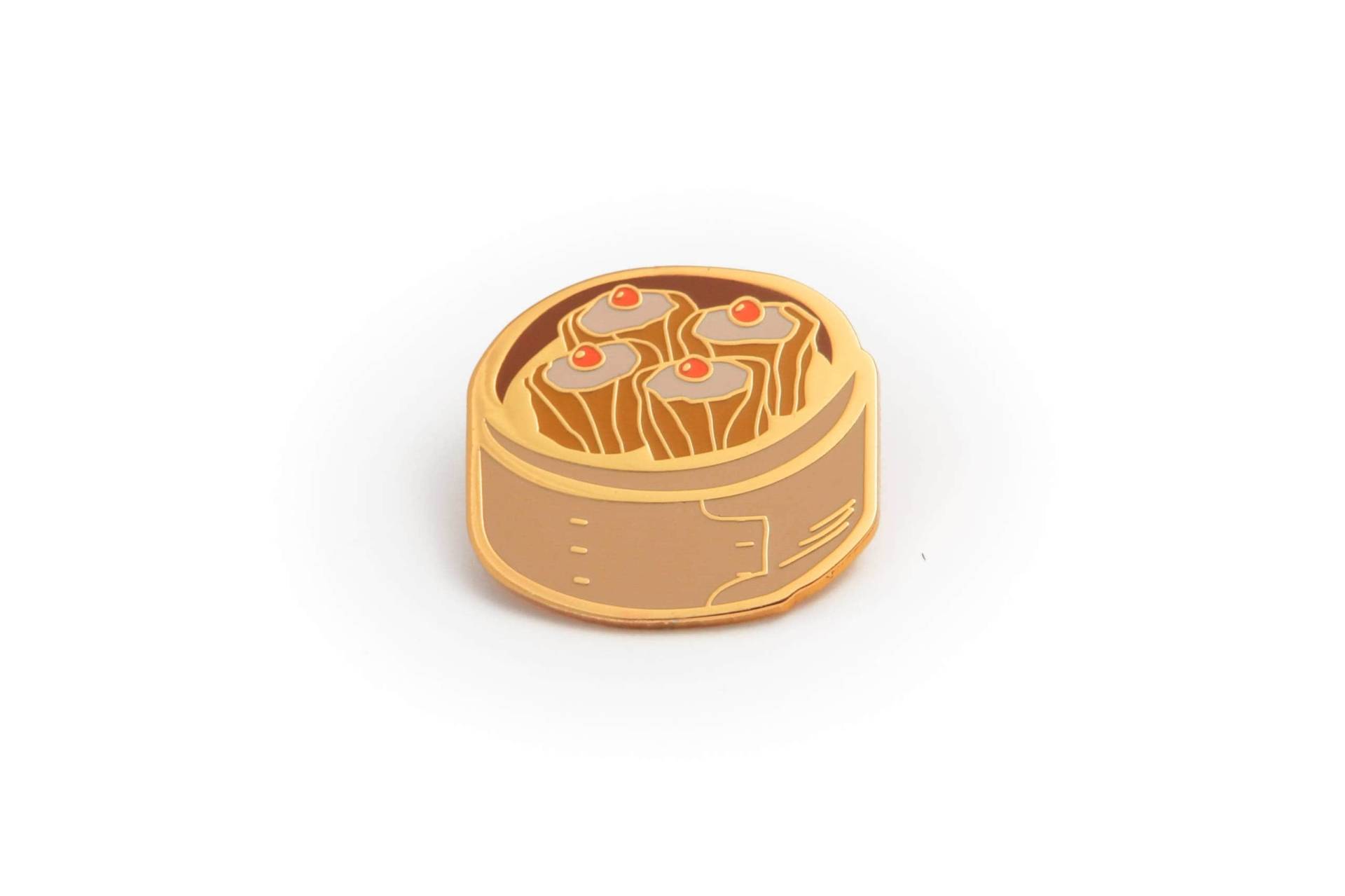 Shumai Dim Sum Emaille Pin Shumai Dim Sum Emaille Pin von Wawawawa