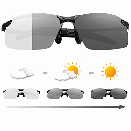 Wawogic Polarisierte Photochrome Sonnenbrille, Sonne Gläser Männlichen Brillen Schutzbrillen Fahren Gläser Männlichen Fahrer Safty Brille von Wawogic
