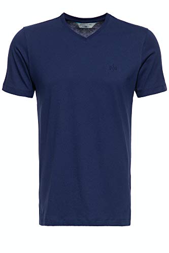 Way of Glory Herren Premium Basic T-Shirt | V-Ausschnitt | Regular Fit | In Weiß Schwarz Blau Grau von Way of Glory