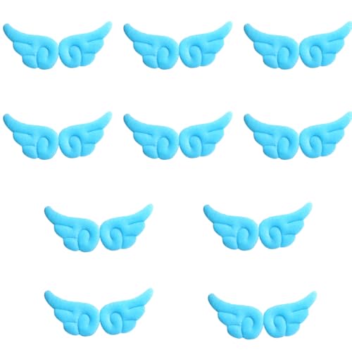 10 Paar Flügel-Haarspangen aus Legierung, trendiger Haarschmuck für Partys und den täglichen Gebrauch von Wayfadacc