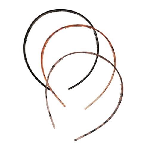 3pcs Acrylstirnbänder Unisex Haarzubehör Kostüm Haarstücke Dekoration Für Männer Und Mädchen Trendige Reifen von Wayfadacc