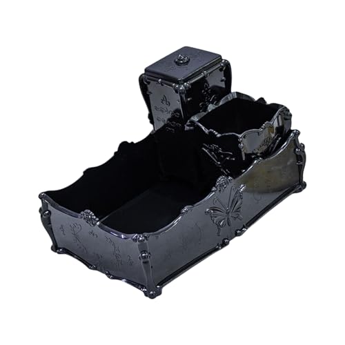 3pcs Desktop Speicher Display Rack Set Make Up Pinselhalter Nägel Kunstwerkzeuglagerbox Kosmetische Baumwollpolster Organisatoren Geschenkkosmetische Baumwollpolster Organizer Behälterspender von Wayfadacc