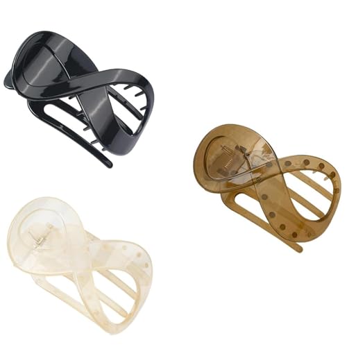 3pcs Haarclip Für Frauen Elegante Französische Modezubehör Party Haarstücke Für Verschiedene Frisuren Casual Hair von Wayfadacc