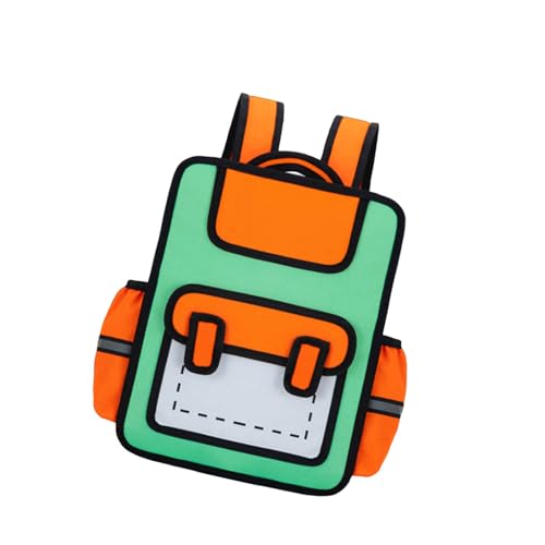 Buntes Anime Rucksack Ergonomic Designs Anime Styles School Tasche Freizeittasche Für Komfortable Kleidung Durch Kinder Ergonomische Schultasche von Wayfadacc