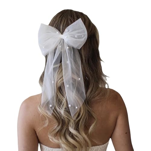 Elegante Haarclip Prinzessin Veil Balletcore Kopfstücke Für Festzug Prom Party Shows Perlen Für Abendkleid Stylish Haartippe von Wayfadacc