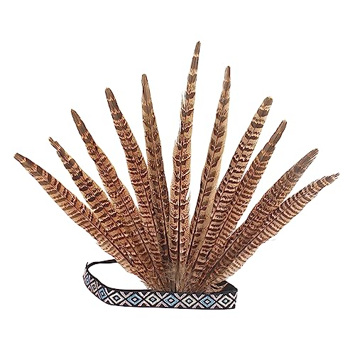 Stirnband Ethnischen Stil Mit Und Feder Dekors Einzigartige Haare Kuf von Wayfadacc