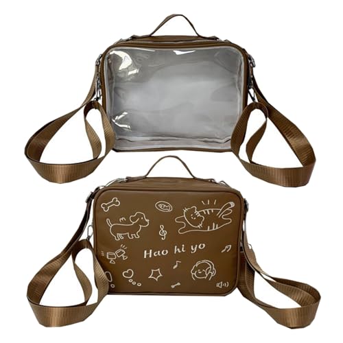 Frauen Umhängetasche Schöne Crossbody Handtasche Klare Ita Rucksack Student Buch Preppy Styles Messenger Preppy Styles Crossbody Für Frauen Schulter Katzen Ita von Wayfadacc