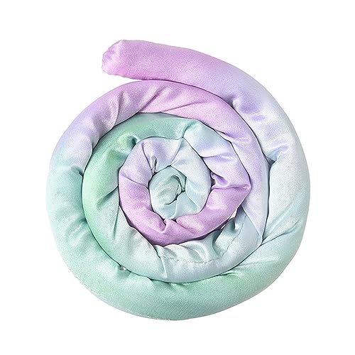 Haargummi im Bohemian-Stil, biegbar, für Damen, Pferdeschwanz-Halter, Spiralverschluss, Dreadlock-Zubehör von Wayfadacc