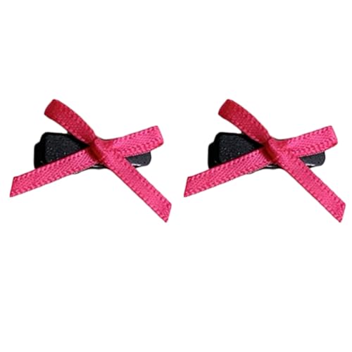 Haarspangen in Schleifenform, für Mädchen, süßer Charm, ästhetischer Stoff, Haarschmuck, 2 Stück von Wayfadacc