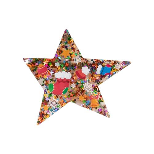 Mistelzweig-Clip für Mädchen, knitterfrei, Weihnachtsschmuck, Haarnadel, Entenschnabel-Clip, süßer Schmuck von Wayfadacc