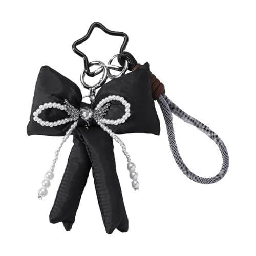 Schöne Herzflügelschlüsselkettenstern Keyring Bows Auto Kettenkette Handtasche Koreanische Styles Bag Anhänger Ornamente Bögen Keychain Anhänger Herzflügel Keyrings Auto Schlüsselkette Origination von Wayfadacc