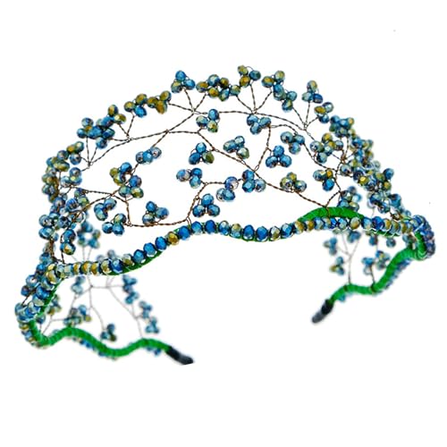 Strasssteine ​​Hair Hoop Kopfstück Für Party Geburtstag Haarbänder Bühne Kopfbedeckungsfoto Requisiten Brautschmuck Hochzeit Haarstück Haarstück von Wayfadacc