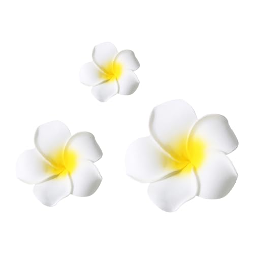 Süße Plumeria-Blumen-Haarspange, Reise-Haarnadel, Entenschnabel-Haarspange für Frauen, SideBangs Haarstyling-Werkzeug von Wayfadacc