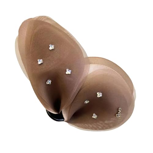 Wayfadacc Atmungsaktive Netz-Haarschleifen für Damen, leichtes Haar-Accessoire, praktisches Design, rutschfester Halt von Wayfadacc