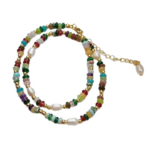 Wayfadacc Elegantes Süßwasserperlen-Armband, zarte Süßwasserperlen-Armband, Perlen-Halskette, Schmuck für Modeliebhaber Wayfadacc Elegantes Süßwasserperlen-Armband, zarte Süßwasserperlen-Armband, Perlen-Halskette, Schmuck für Modeliebhaber von Wayfadacc