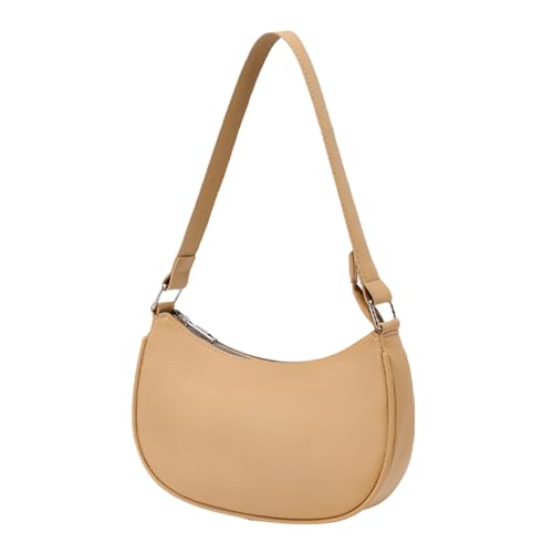 Wayfadacc Frauen Bag PU Leder Unterarm Mode Handtasche Retro Achsel von Wayfadacc