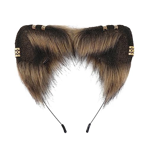 Wayfadacc Haarreif in Cartoon-Ohrform mit Ohren, für Mädchen, Cosplay-Party, Kopfbedeckung für Jugendliche und Erwachsene von Wayfadacc