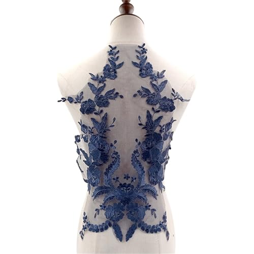 Wayfadacc Handgefertigte Broschen aus Polyesterfaden für Hochzeitskleider, Hochzeitskleid-Zubehör von Wayfadacc