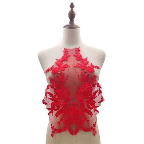 Wayfadacc Handgefertigte Broschen aus Polyesterfaden für Hochzeitskleider, Hochzeitskleid-Zubehör von Wayfadacc