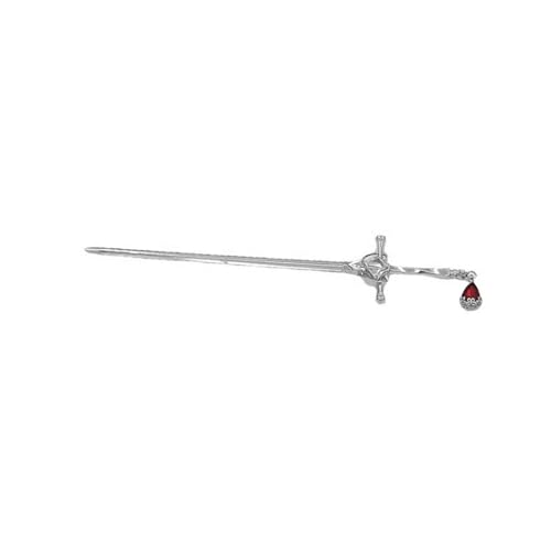 Wayfadacc Mehrzweck-Haarspange mit chinesischen Schwertern und Quasten für Frauen, Dutt mit elegantem Haar in Gold- und Silber-Designs von Wayfadacc