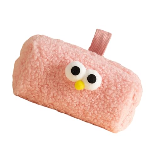 Wayfadacc Plüsch Bleistiftkoffer Großer Kapazität Stiftkoffer Reiseveranstalter Bleistiftbeutel Make Up Tasche Für Mädchen Frauen Büroschule Weichbeutel von Wayfadacc