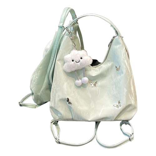Wayfadacc Stilvolle Unisex-Umhängetasche mit atmungsaktiver Schultertasche, ergonomische PU-Konstruktion für den täglichen Gebrauch, Outdoor-Aktivitäten, modische Rucksäcke, a, One Size Wayfadacc Stilvolle Unisex-Umhängetasche mit atmungsaktiver Schultertasche, ergonomische PU-Konstruktion für den täglichen Gebrauch, Outdoor-Aktivitäten, modische Rucksäcke, a, One Size von Wayfadacc